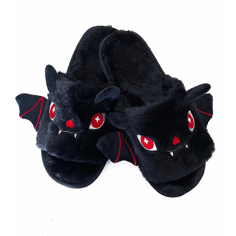Halloween Bat Slippers