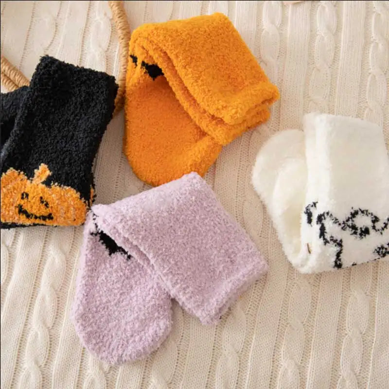 Halloween Fluffy Socks