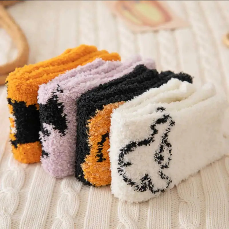 Halloween Fluffy Socks