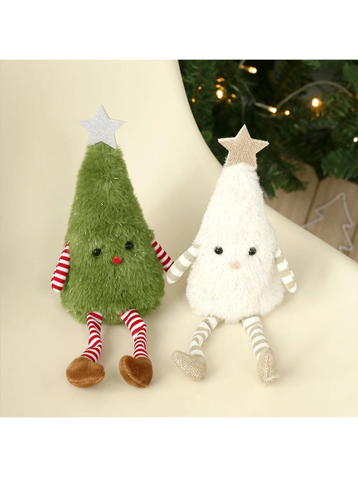 Sitting Christmas Tree Plush