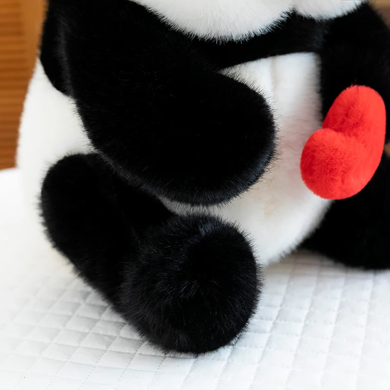 Love Heart Panda Plush