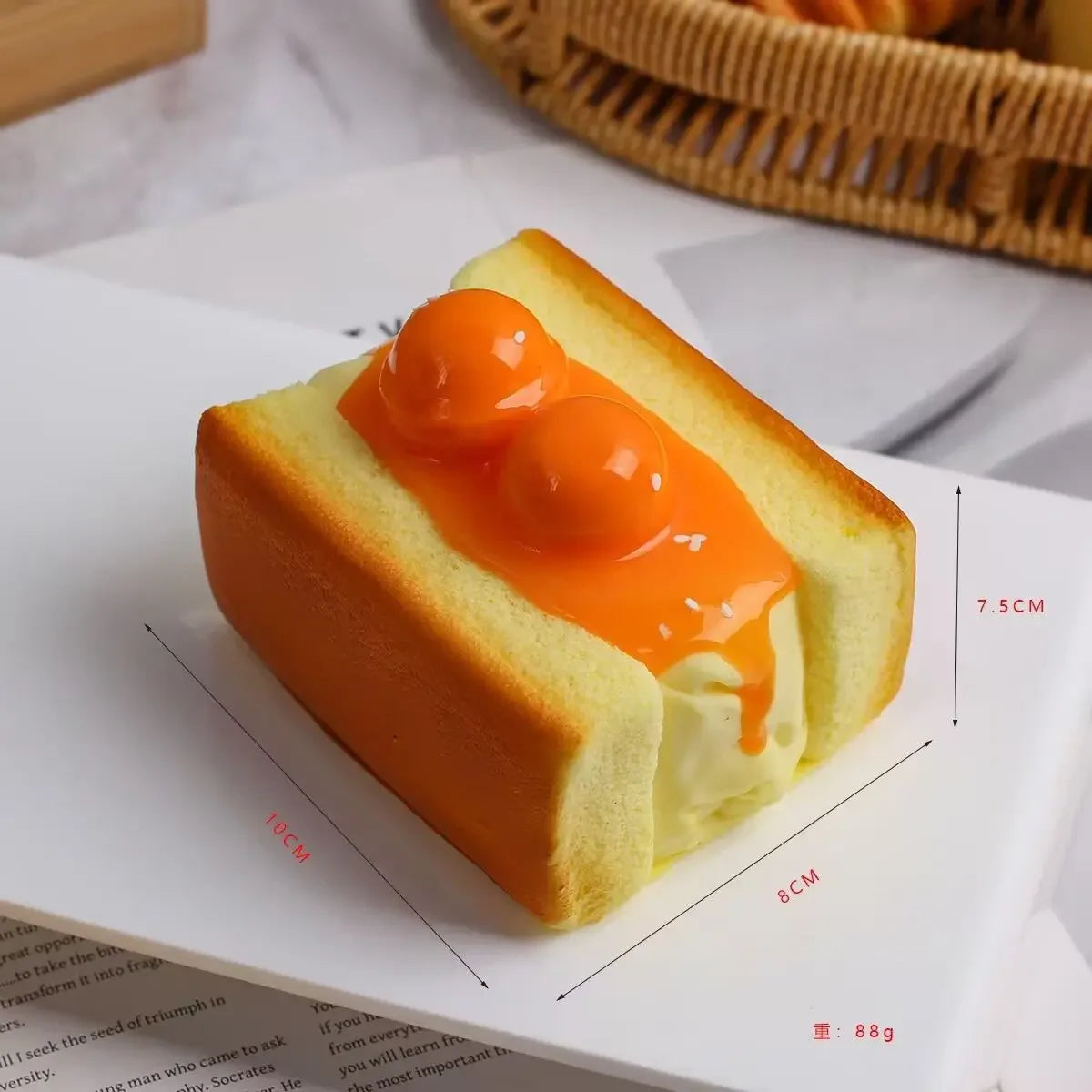 Bread Loaf Squishy Stress Reliever Toy