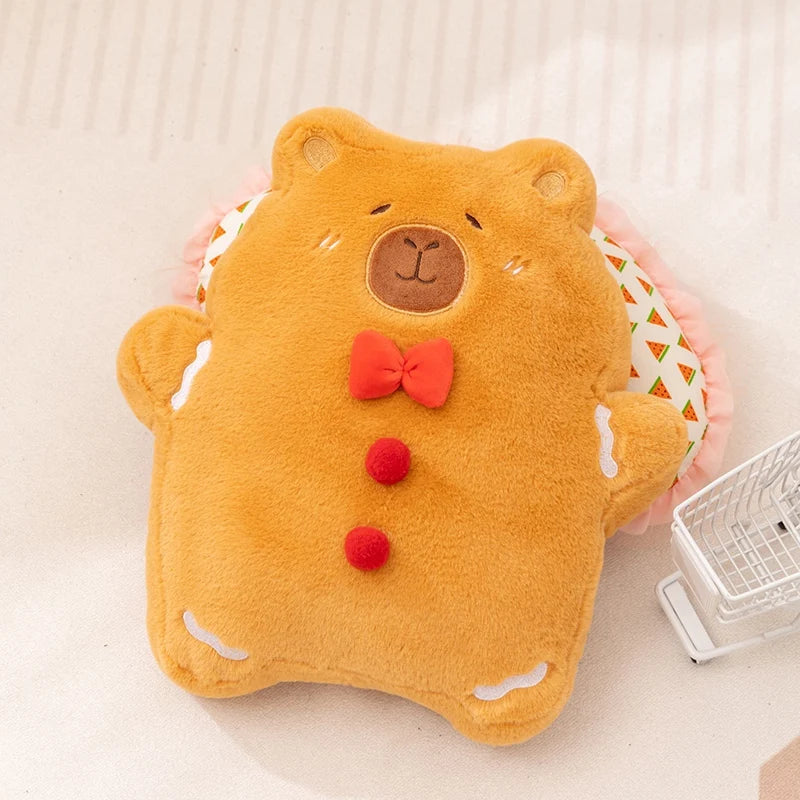 Capybara Gingerbread Cookie Christmas Plush