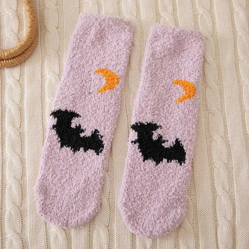 Halloween Fluffy Socks