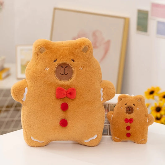 Capybara Gingerbread Cookie Christmas Plush