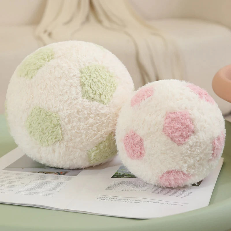 Pastel Soccer Ball Plush