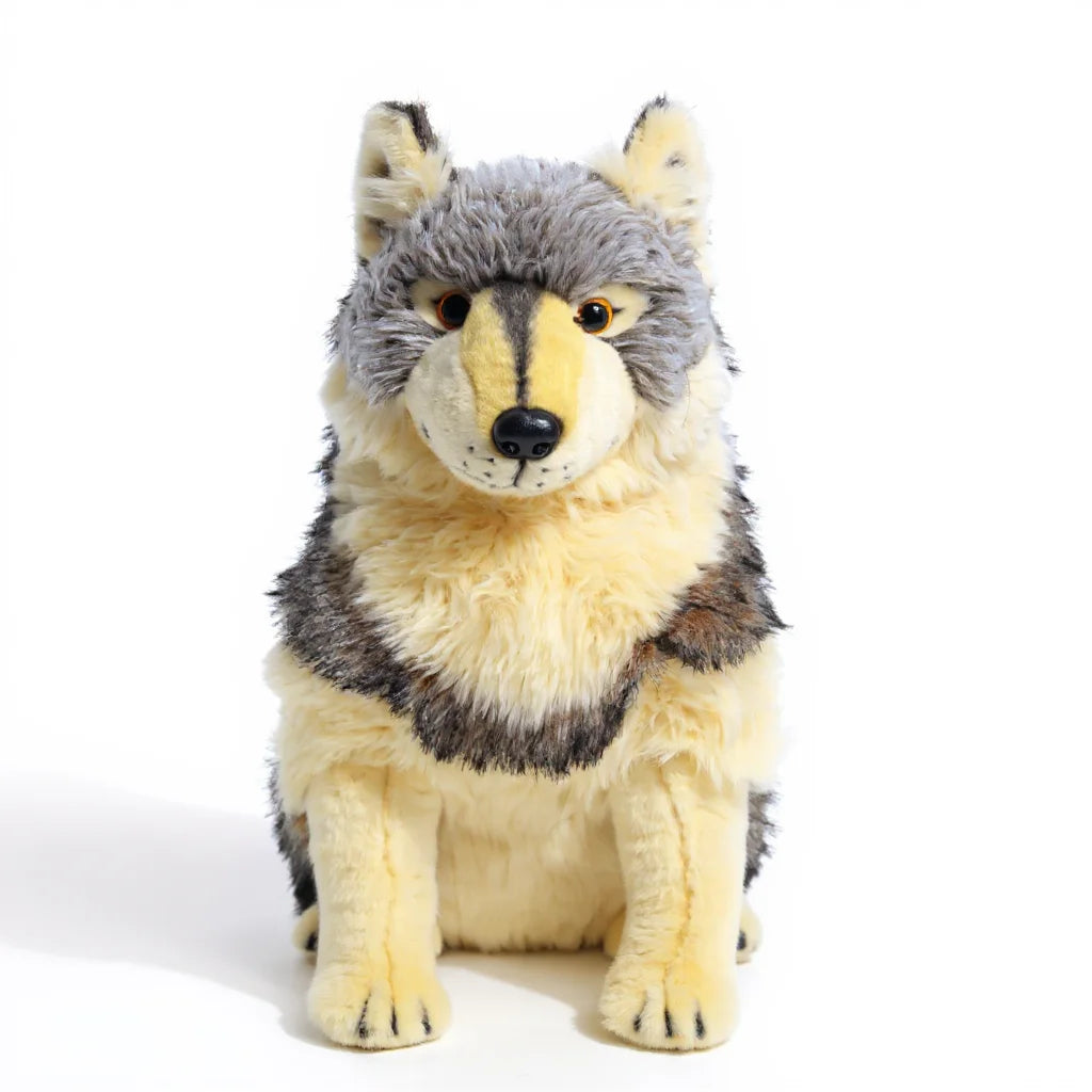 Realistic Wolf Plush