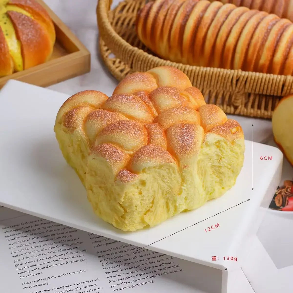 Bread Loaf Squishy Stress Reliever Toy