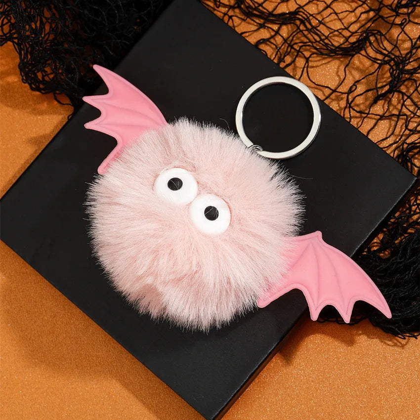 Halloween Bat Soot Sprite Keychain Plush