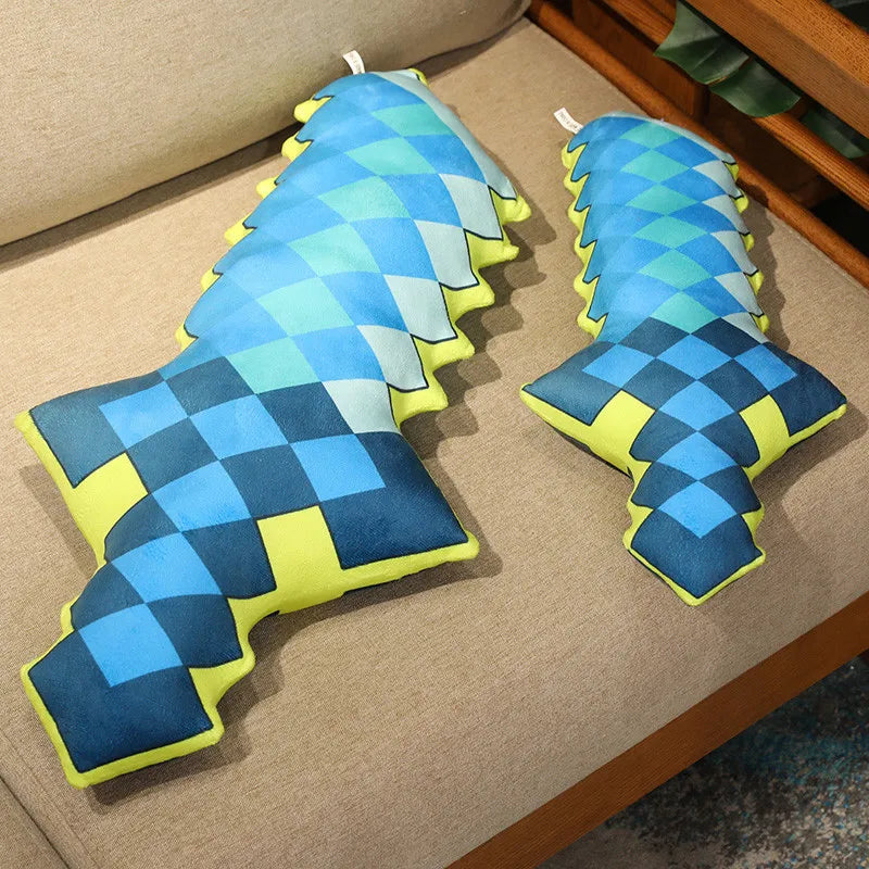 Pixel Gaming Sword Axe Pickaxe Shovel Plush