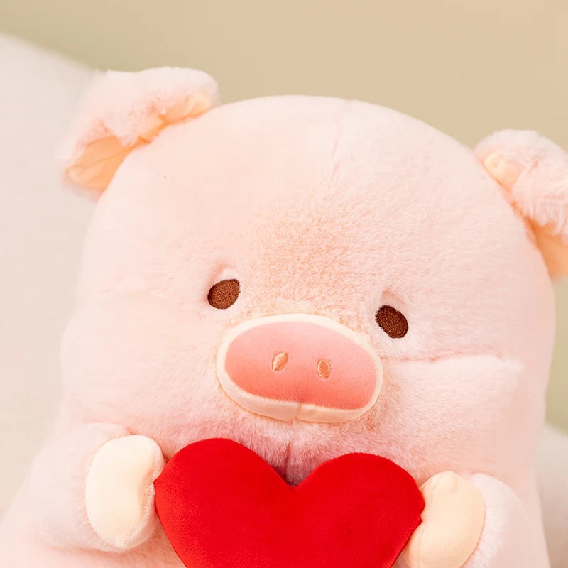 Love Heart Pig Plush