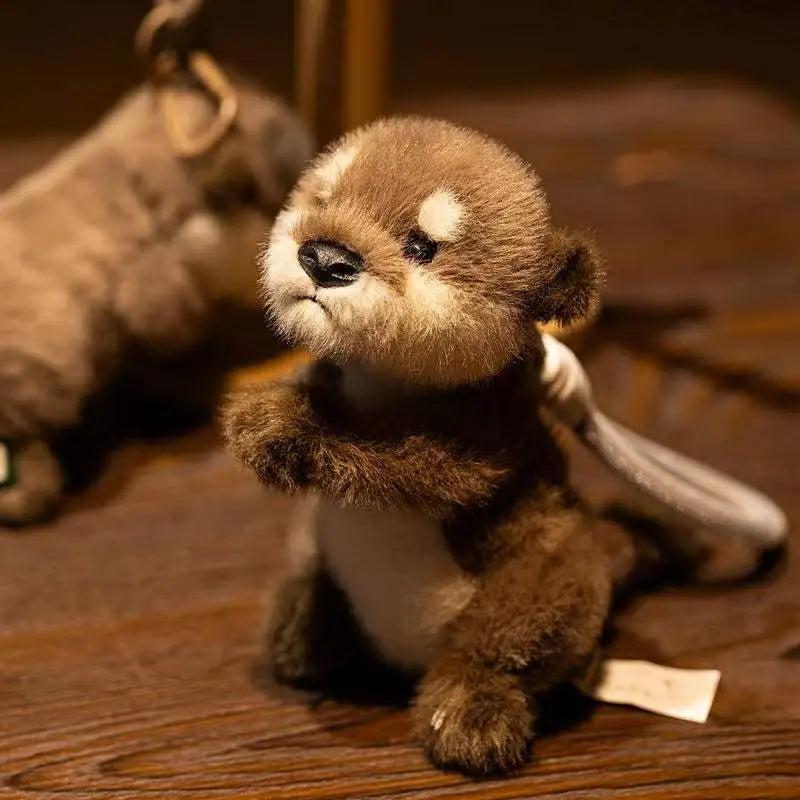 Otter Keychain Plush