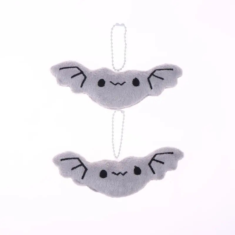 2pcs Halloween Cute Bat Pendant Keychain
