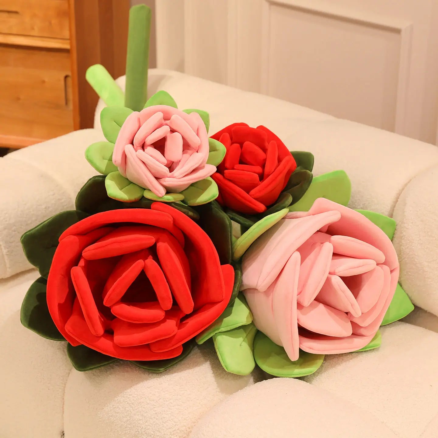 Rose Flower Plush