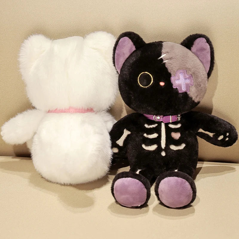 Halloween Gothic Goth Cat Plush