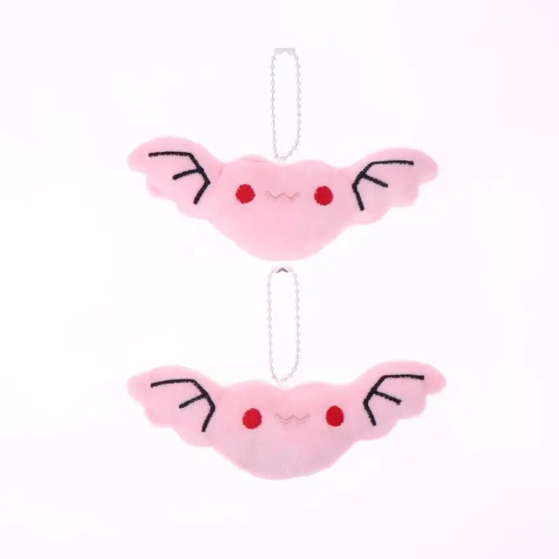 2pcs Halloween Cute Bat Pendant Keychain