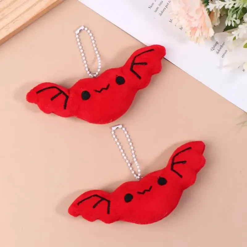 2pcs Halloween Cute Bat Pendant Keychain