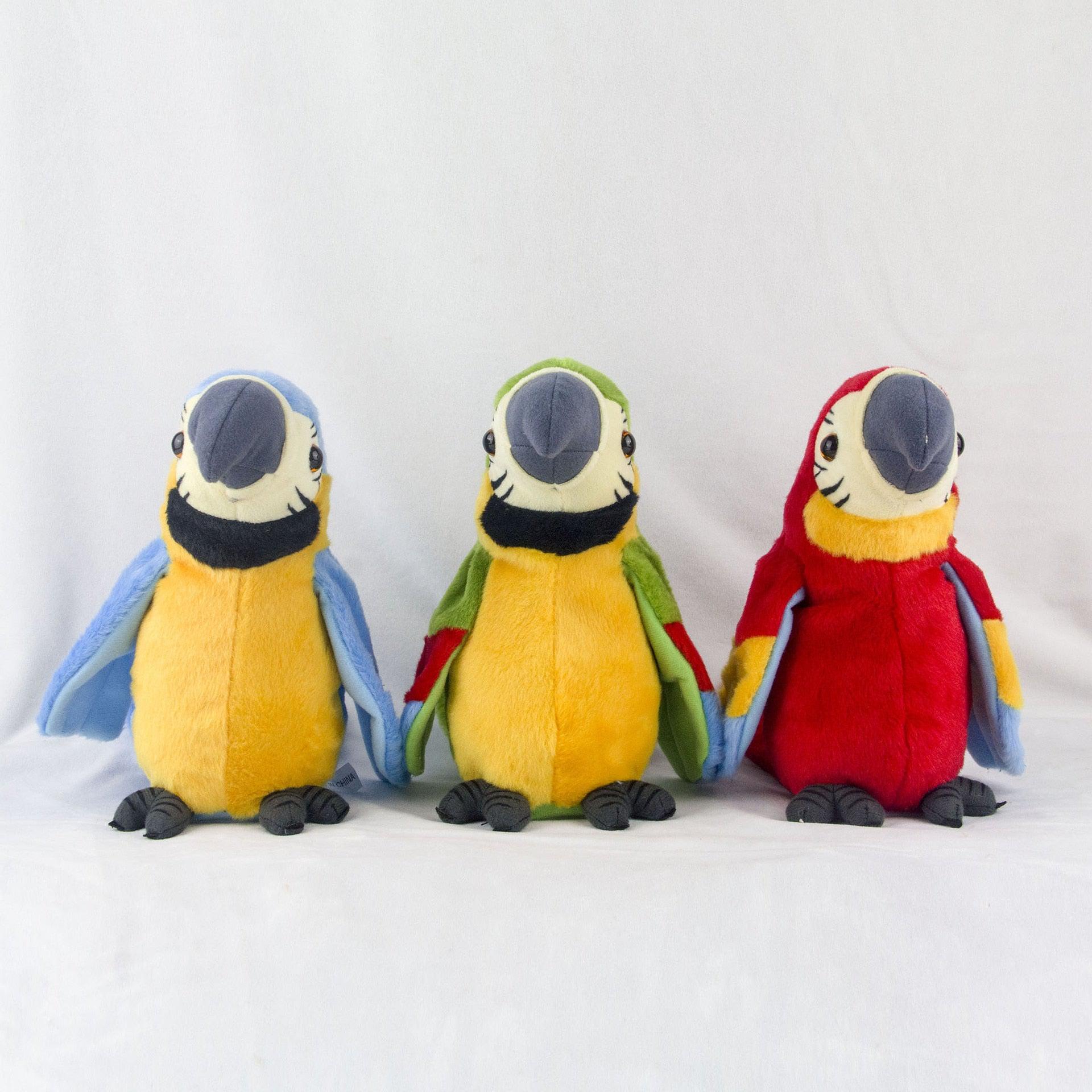 Talking Parrot Plush