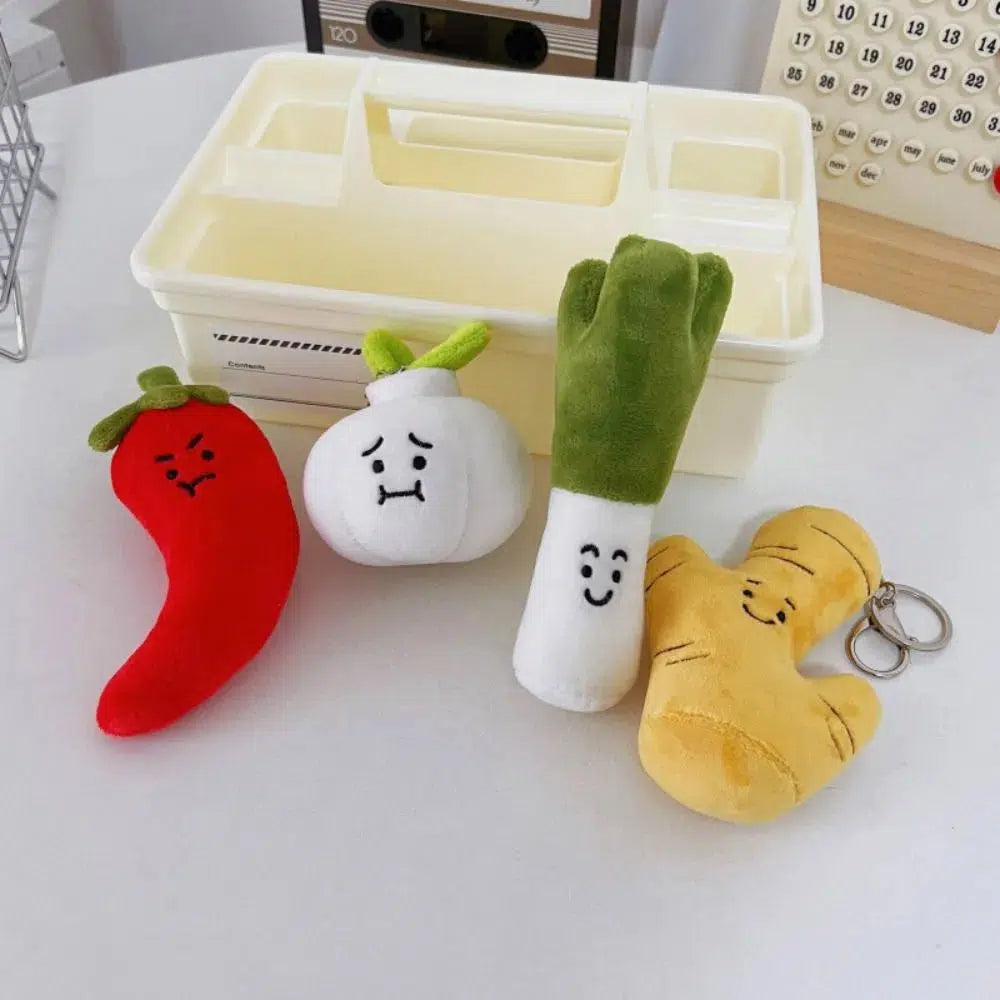 Vegetable Keyring Plush