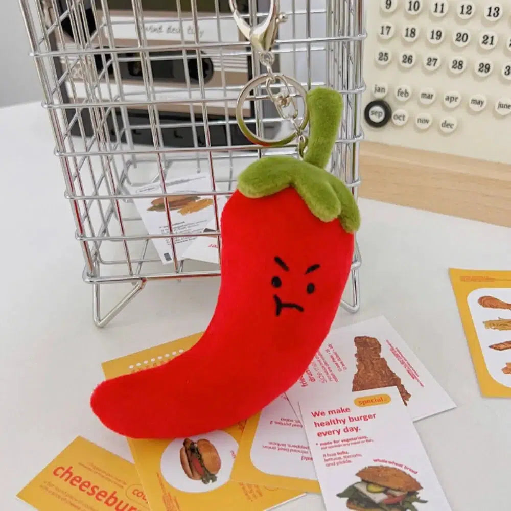 Vegetable Keyring Plush