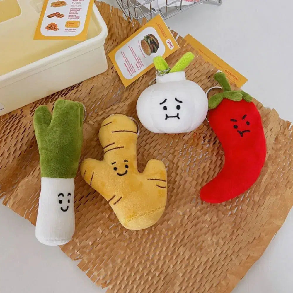 Vegetable Keyring Plush