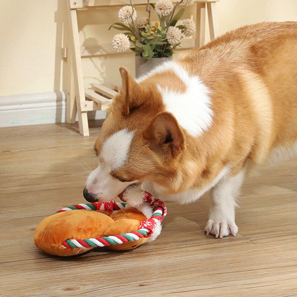 Assorted Christmas Dog Toy Plush