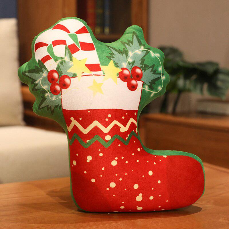 Assorted Contoured Christmas Plush