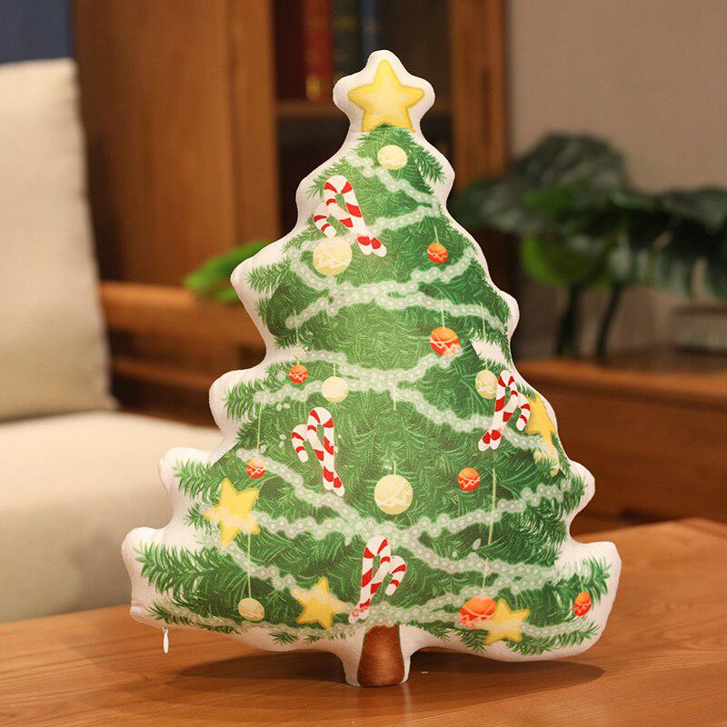 Assorted Contoured Christmas Plush