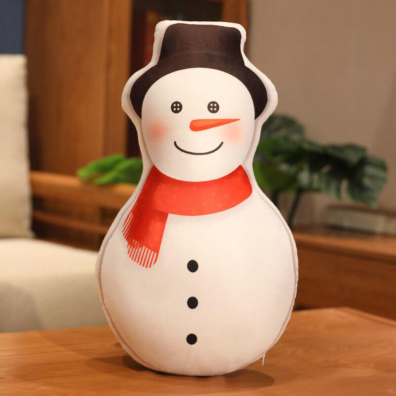 Assorted Contoured Christmas Plush