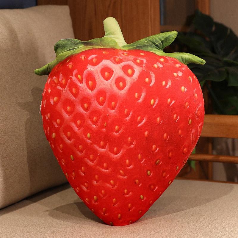 Assorted Realistic Fruit Plush