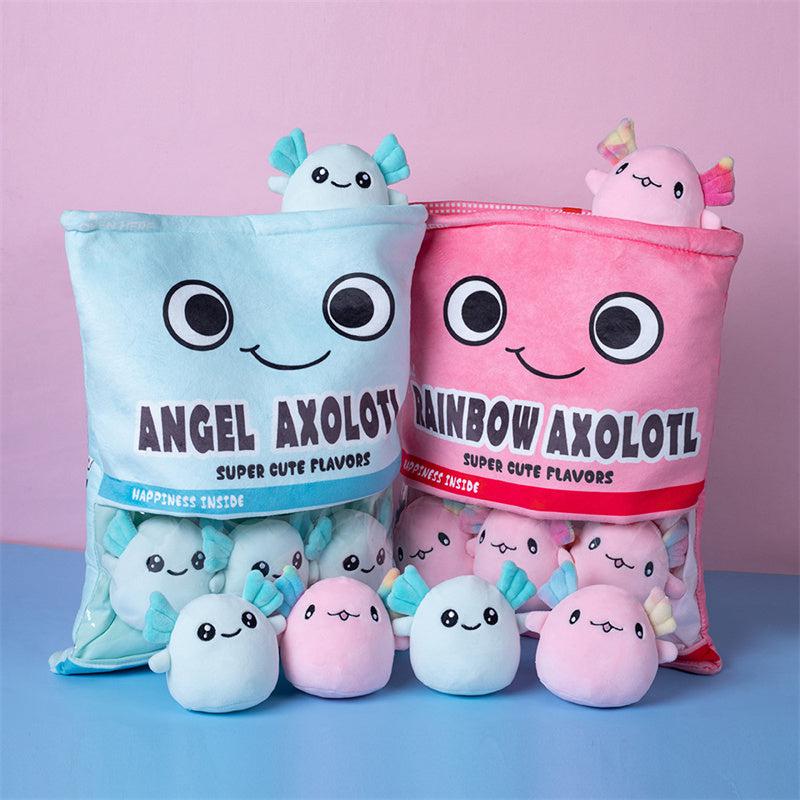 Axolotl Plush Bag
