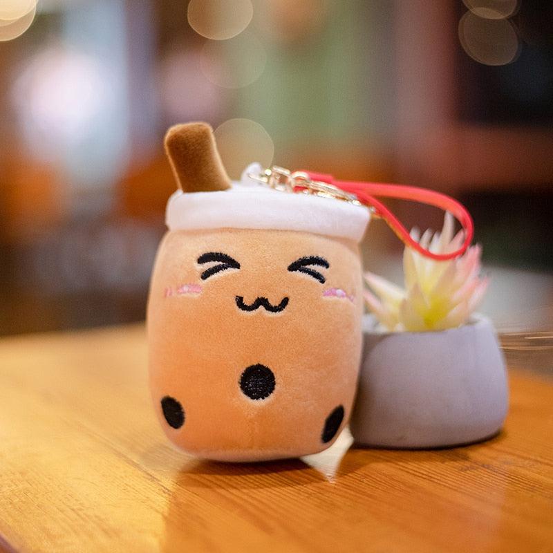 Bubble Tea Plush Keyring