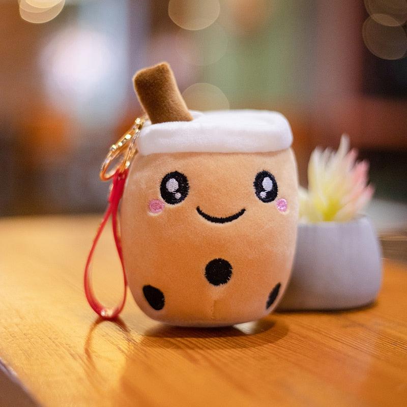 Bubble Tea Plush Keyring