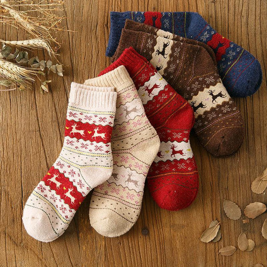 Christmas Reindeer Socks