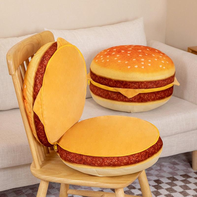 Folding Cheeseburger Plush