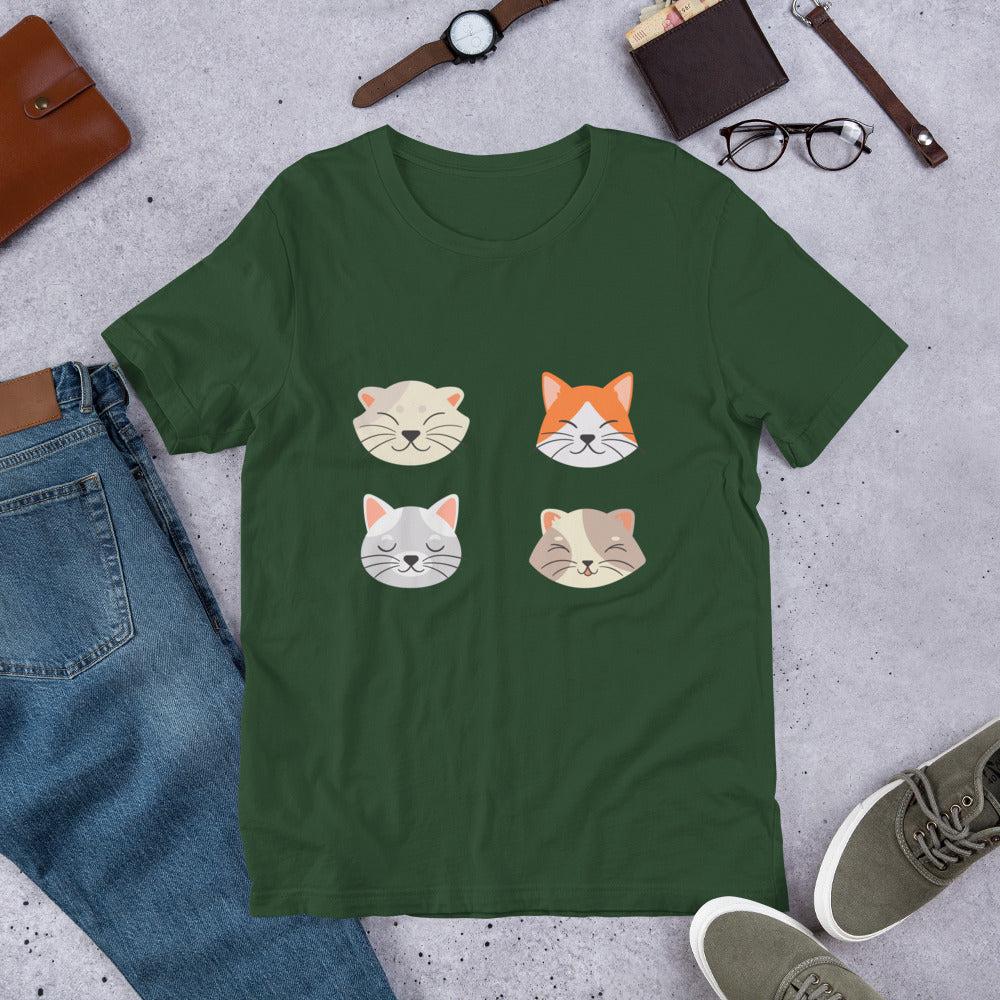 Four Cats Unisex T-Shirt