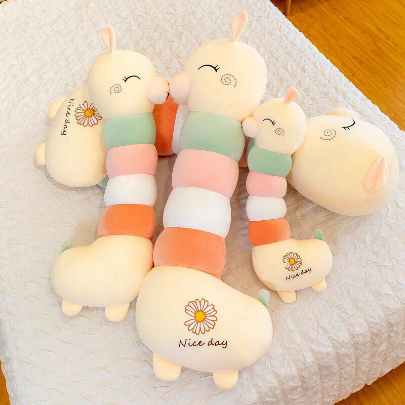 Giant Alpaca Caterpillar Plush