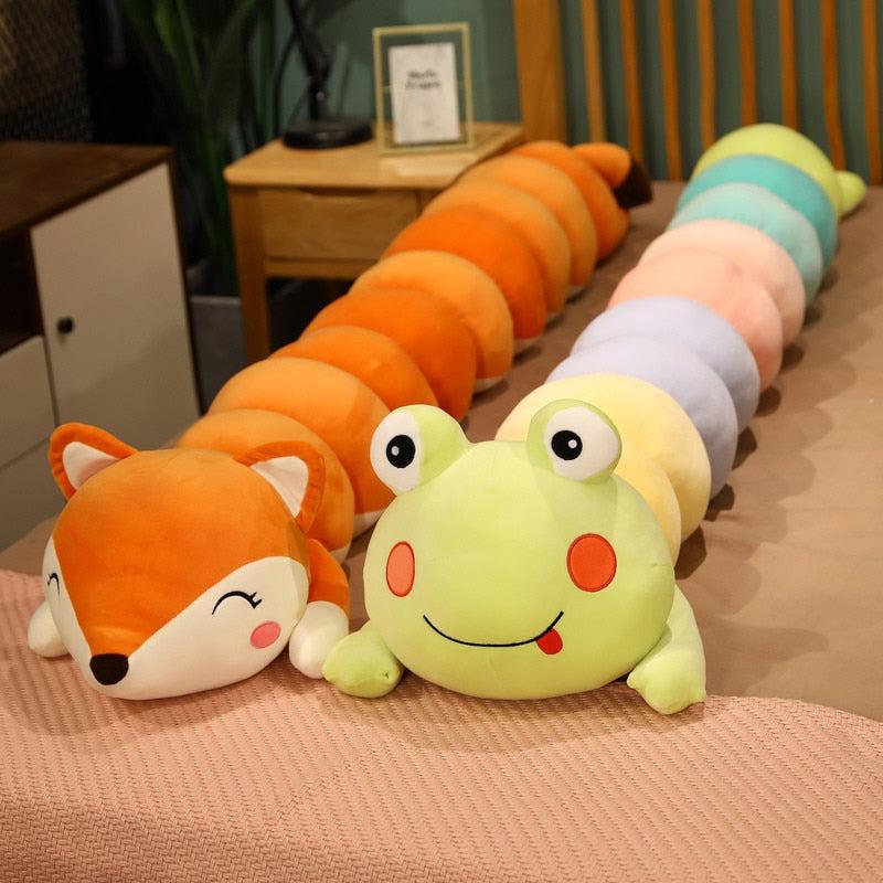 Giant Animal Caterpillar Plush