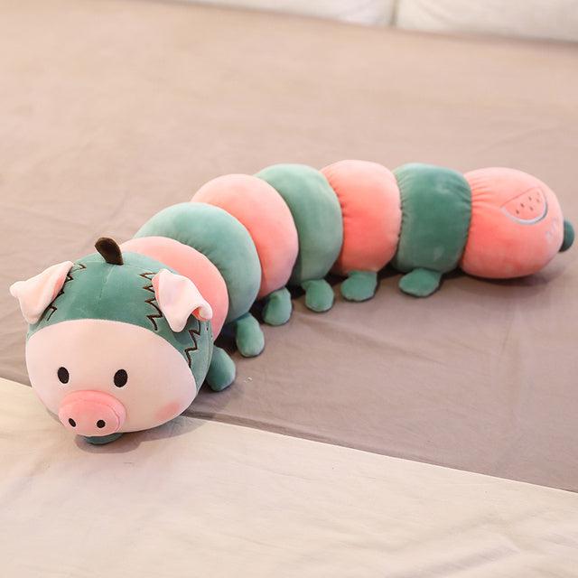 Giant Fruity Animal Caterpillar Plush