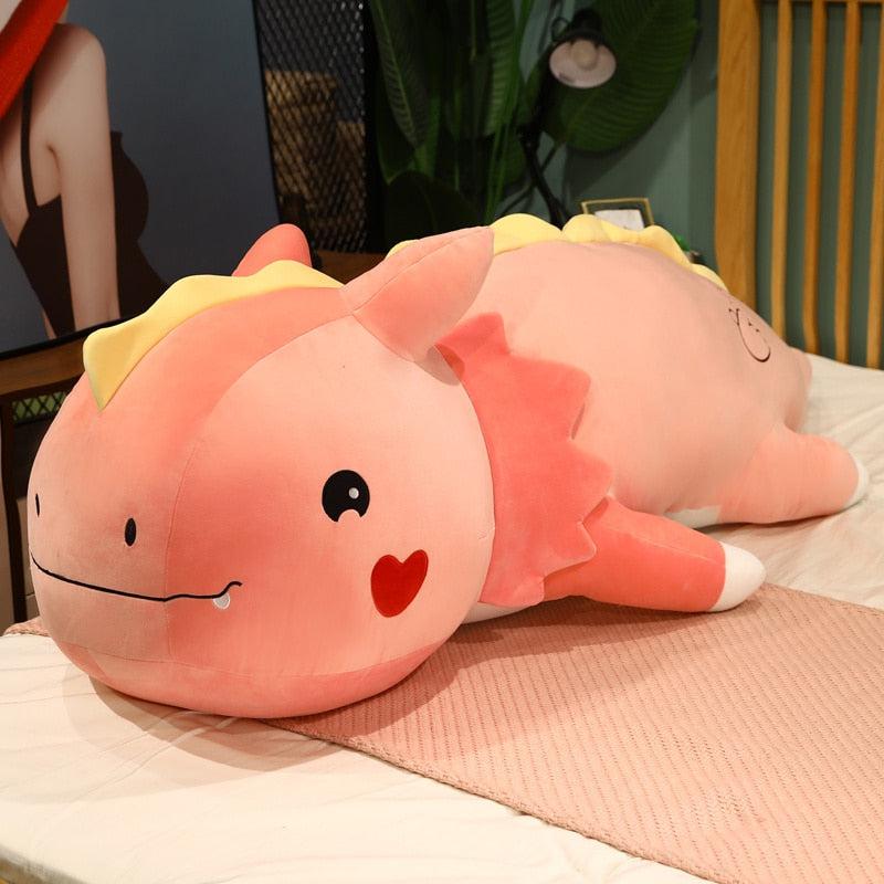 Giant Lying Dinosaur Plush