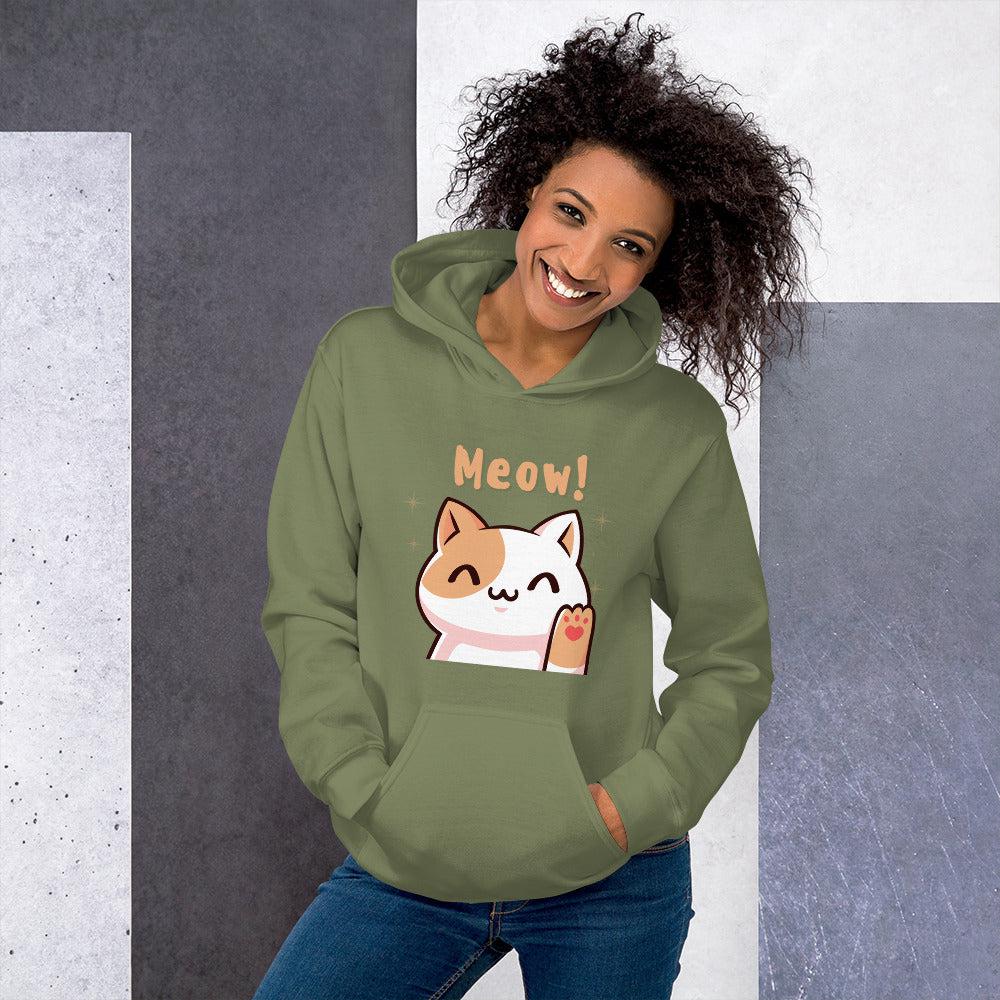 Meow Unisex Hoodie