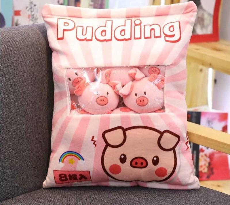 Pig Plush Bag