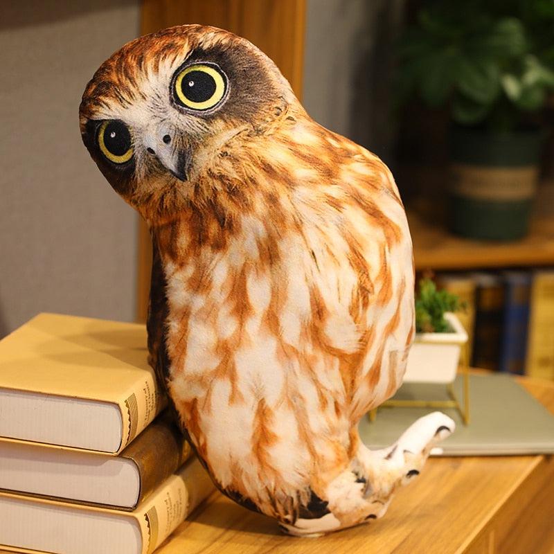 Realistic Owl Plush