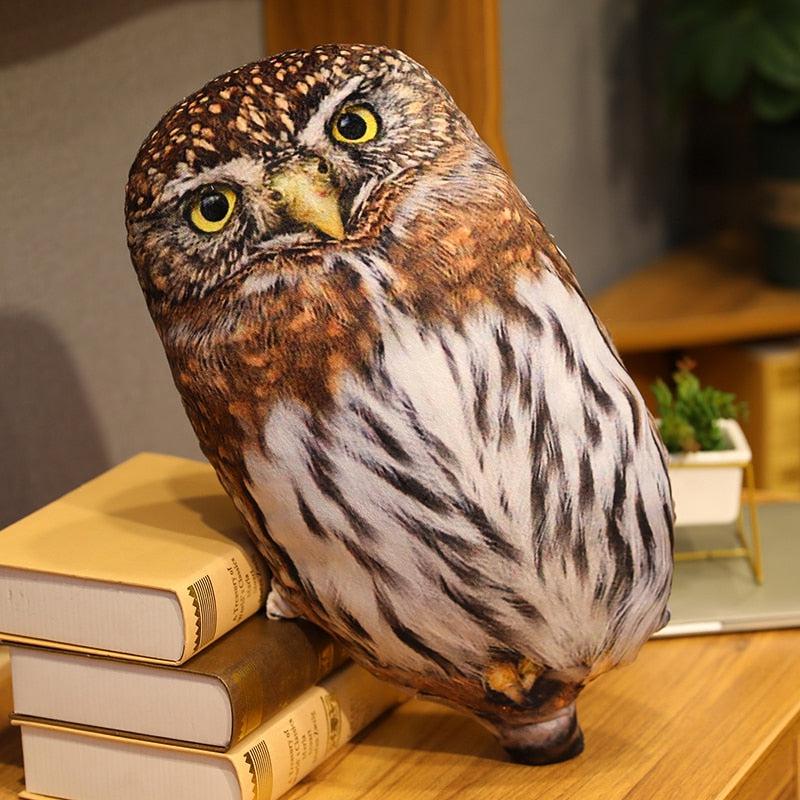 Realistic Owl Plush