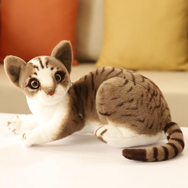 Realistic Shorthair Cat Plush