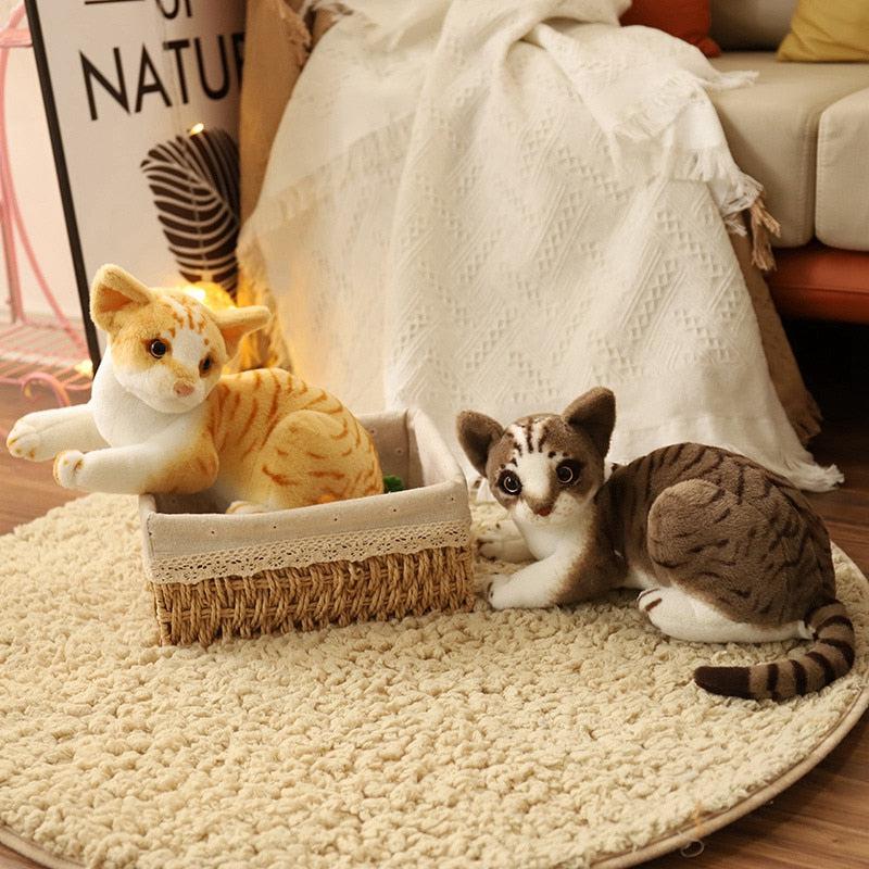 Realistic Shorthair Cat Plush