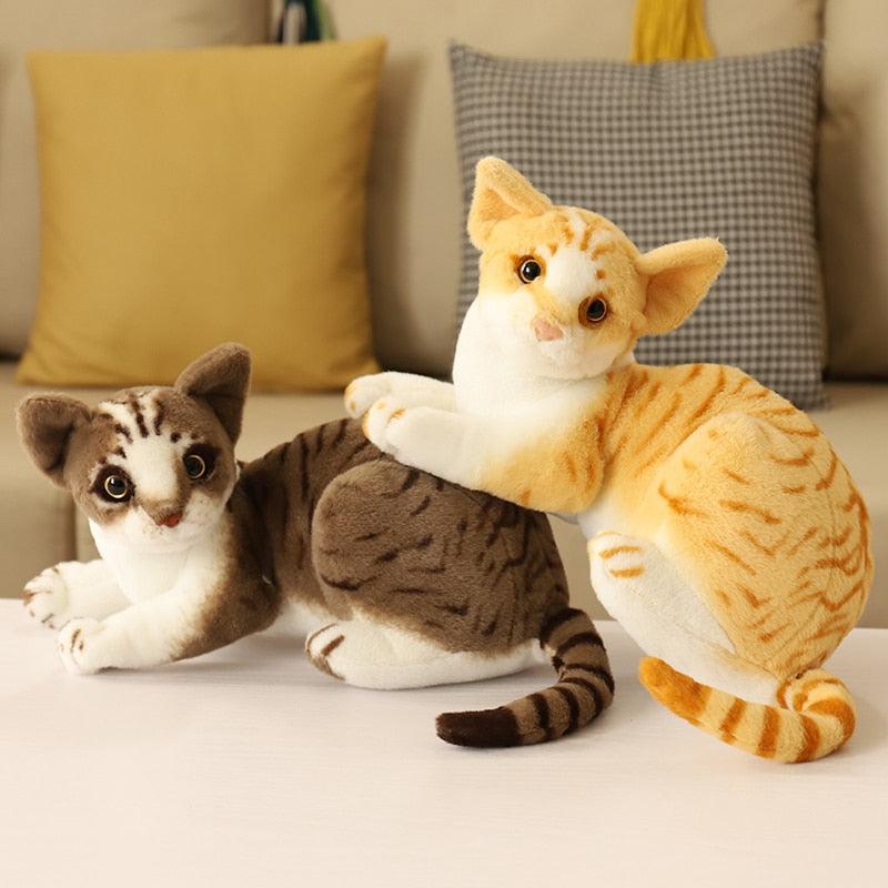 Realistic Shorthair Cat Plush