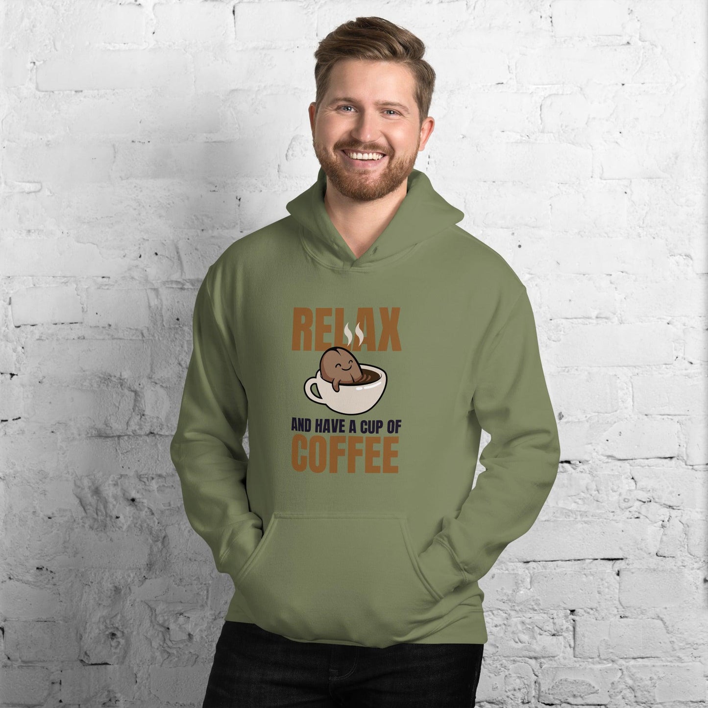 Relax and Have a Cup of Coffee Unisex Hoodie