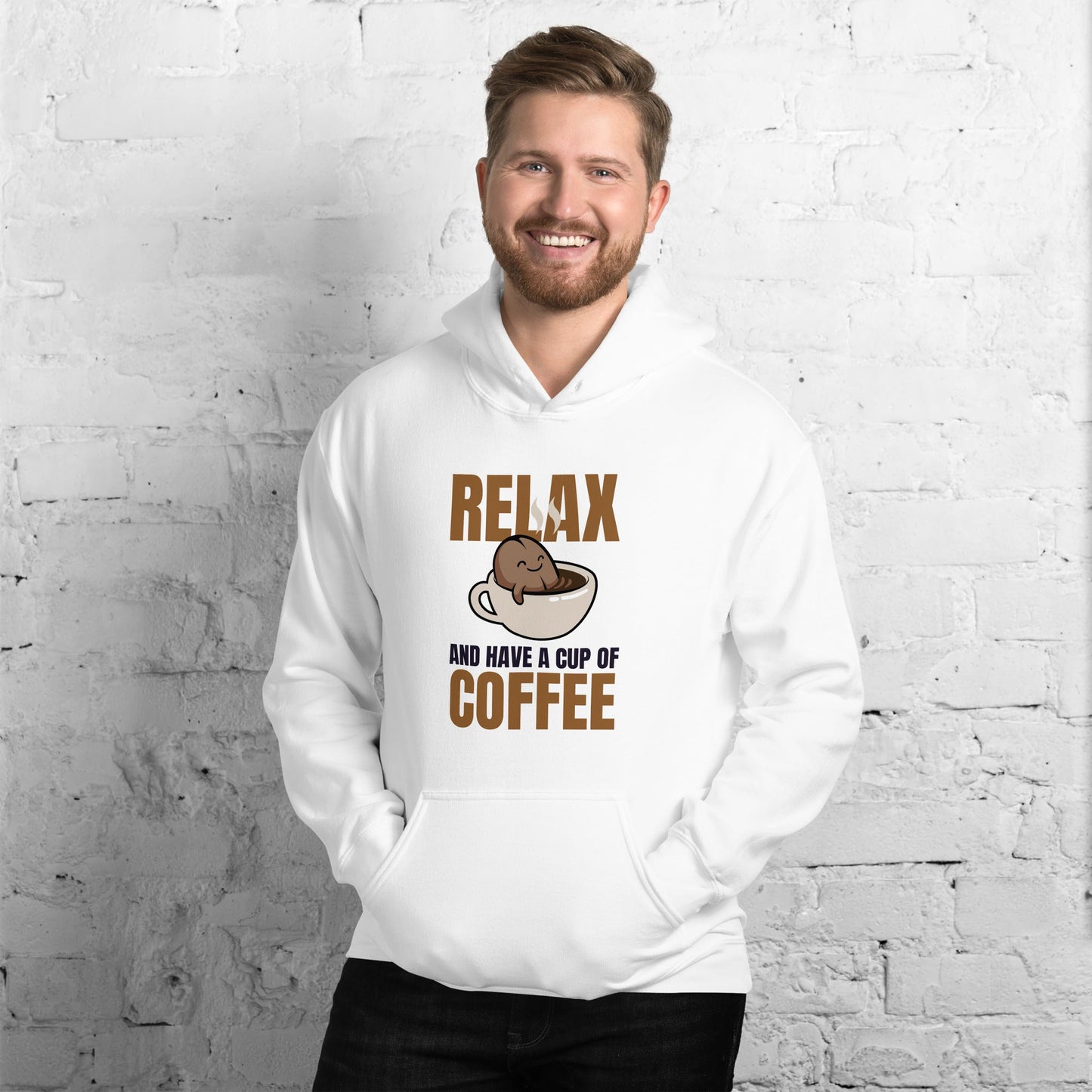 Relax and Have a Cup of Coffee Unisex Hoodie