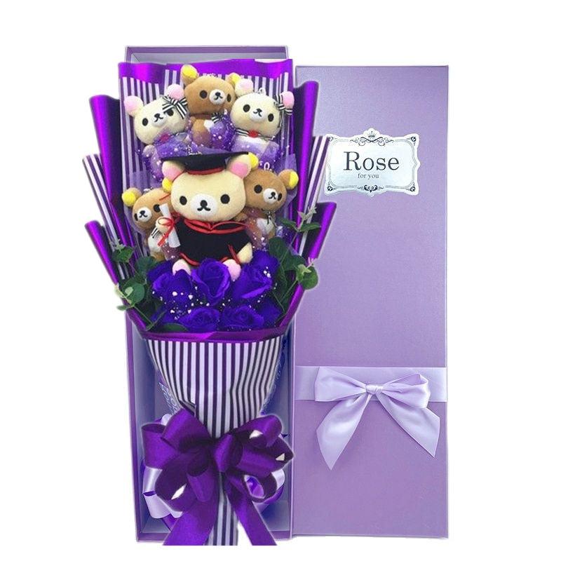 Teddy Bear Flower Bouquet